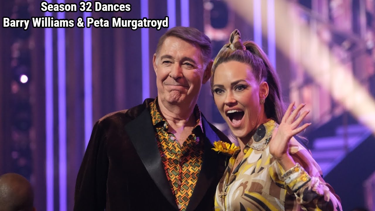 Season 32 Dances Barry Williams & Peta Murgatroyd