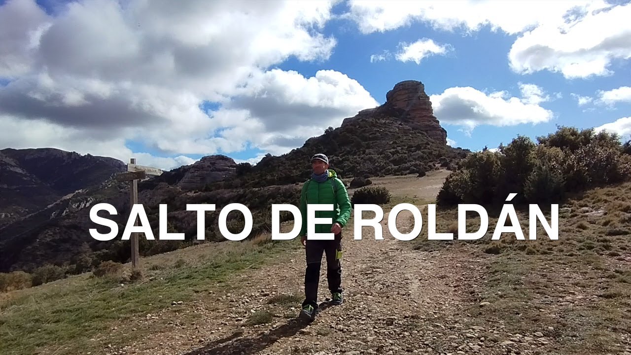 ASCENSO a la PEÑA SAN MIGUEL. SALTO DE ROLDÁN en la SIERRA DE GUARA