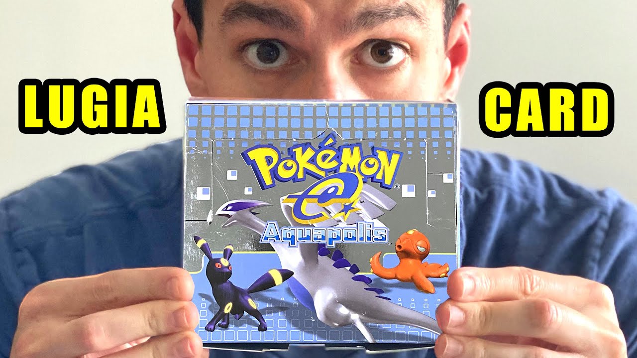 *THE LEGEND OF THE CRYSTAL LUGIA POKEMON CARD!* Opening Packs To Pull It!