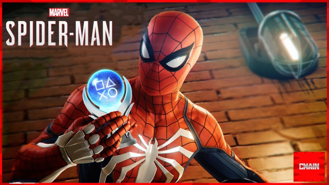 Marvels Spider-Man PS5 Platinum  - You Can't Parker Their!