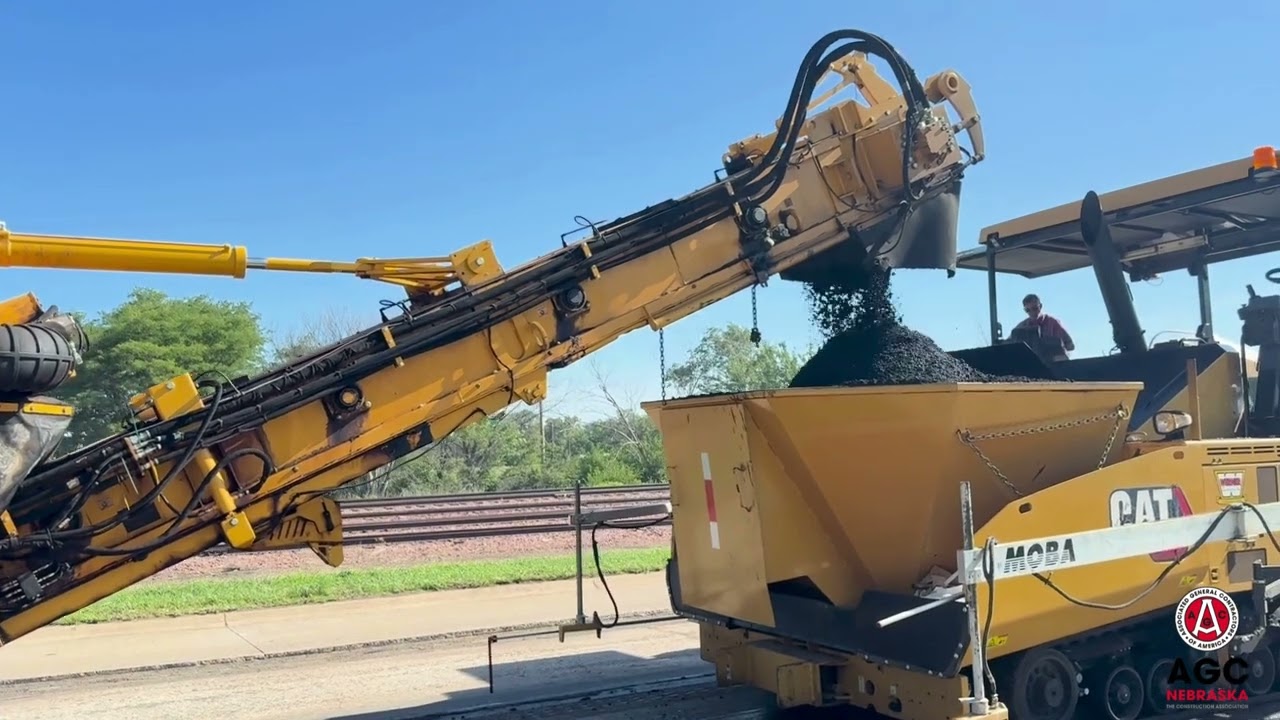 Construction for Kids l Asphalt Paving Operation #construction #constructionforkids
