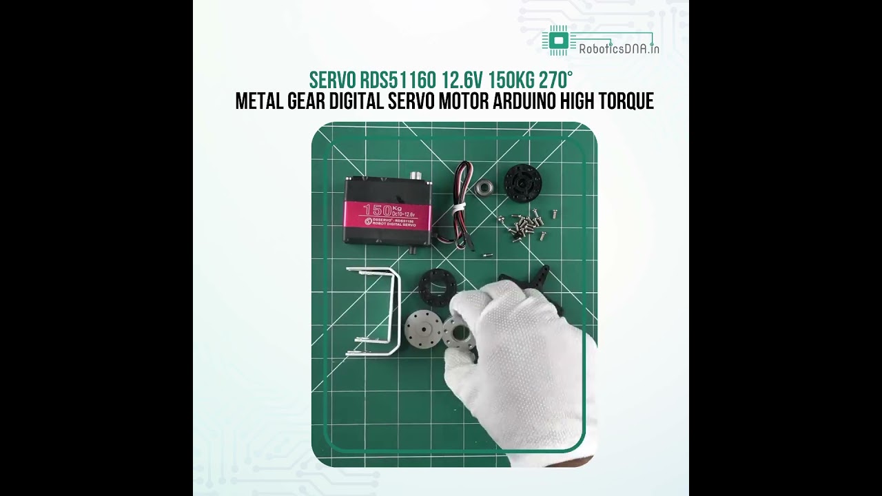 Precision & Power with the SERVO RDS51160!