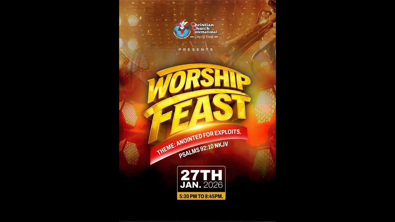 WORSHIP FEAST 27TH JAN 2026
