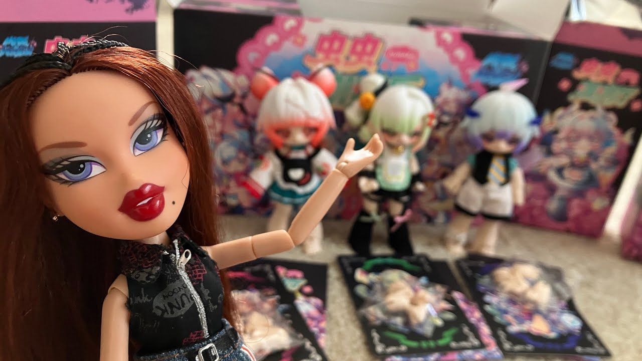 OPENING A PR BOX! Kikagoods Insect Cafe BJD blindbox unboxing! Six dolls! My first BJDs!