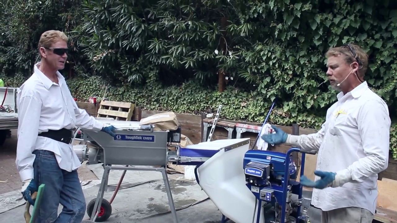Видео Graco, Насосы для растворов Graco для штукатурки, Распылители краски Graco