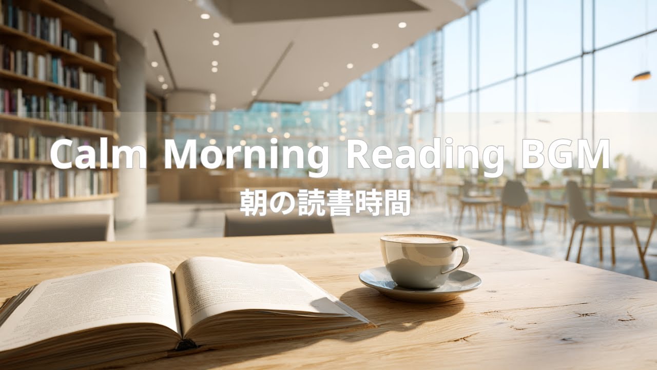 【朝の読書時間】Calm Morning Reading BGM