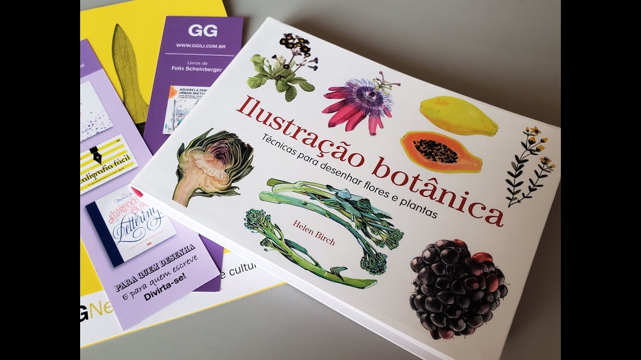 Resenha Livro Ilustração Botânica