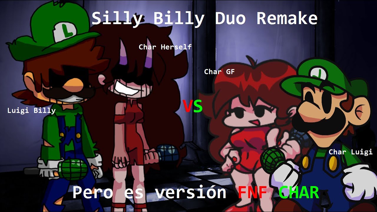 Silly Billy Mi versión y AU Remake || FNF Char