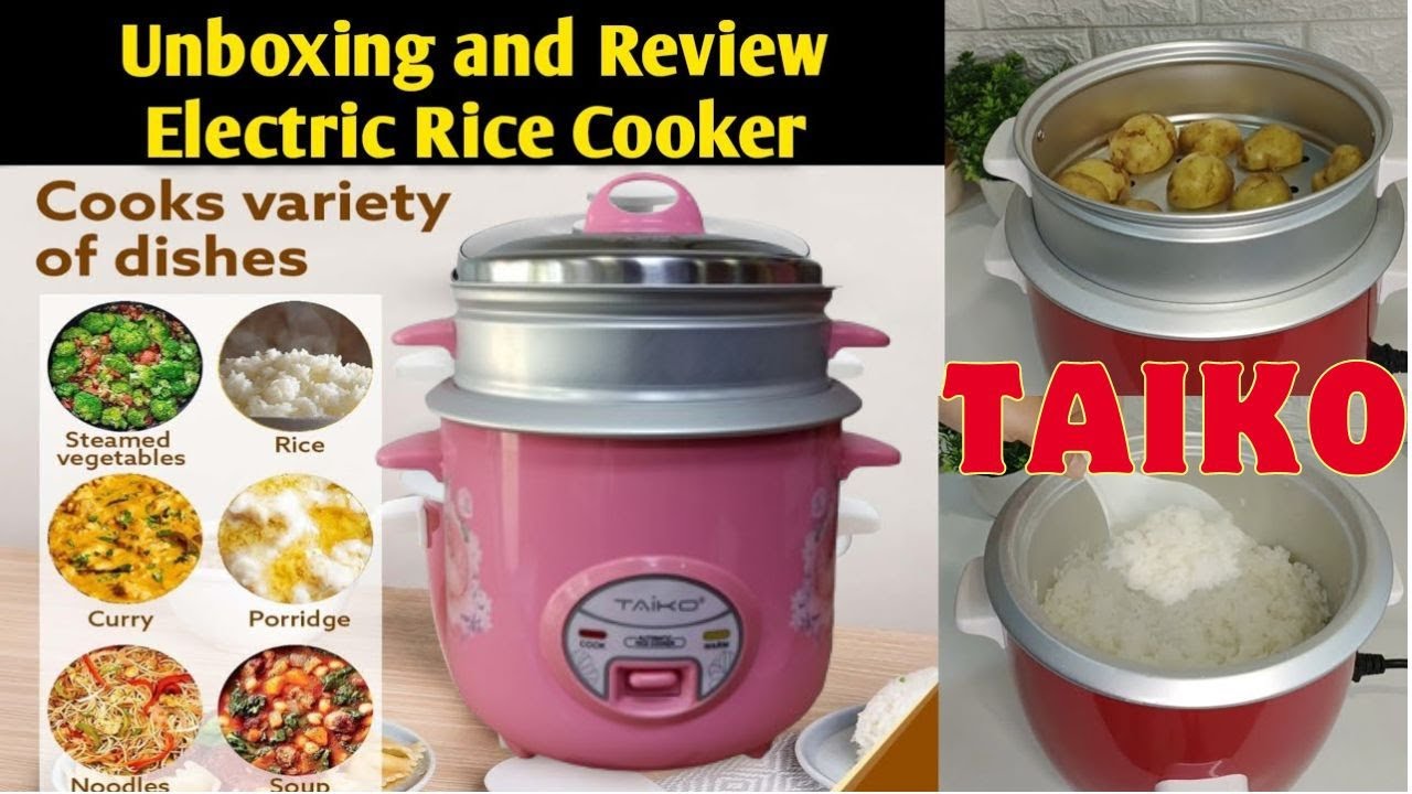 Unboxing the Compact Taiko Mini Rice Cooker: Perfect for Quick, Delicious Meals & Small Kitchens