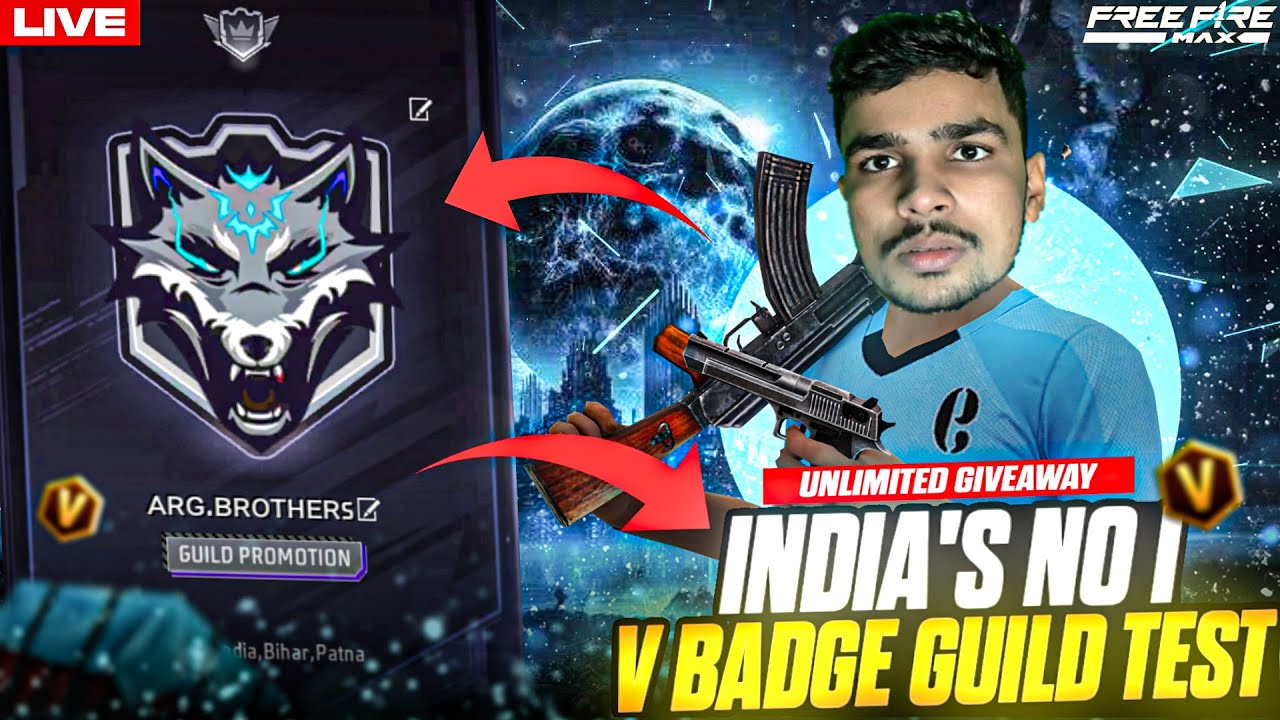 FF LIVE TOP 1 GUILD TEST 1VS4 | ROAD TO 15K ON LIVE | LIVE GUILD TESTING#ffli #freefireliveguildtest