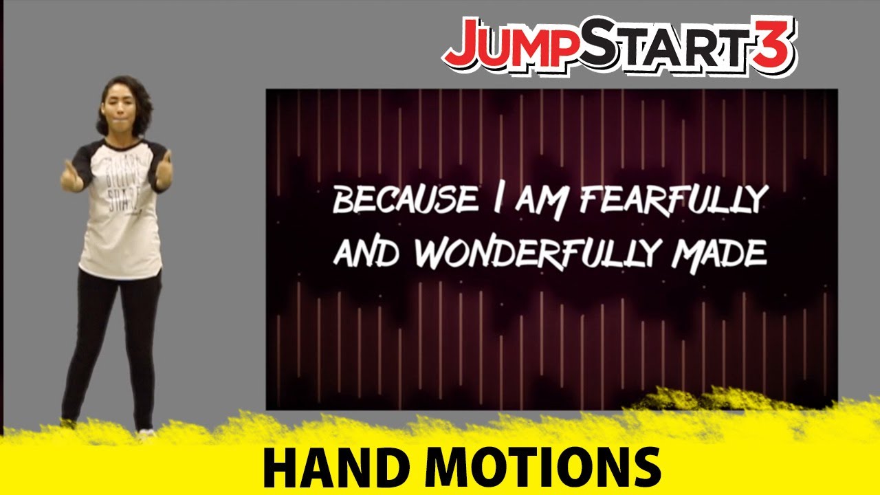 JumpStart3 | Psalm 139:13-14 - Wonderfully Made | Official Hand Motions