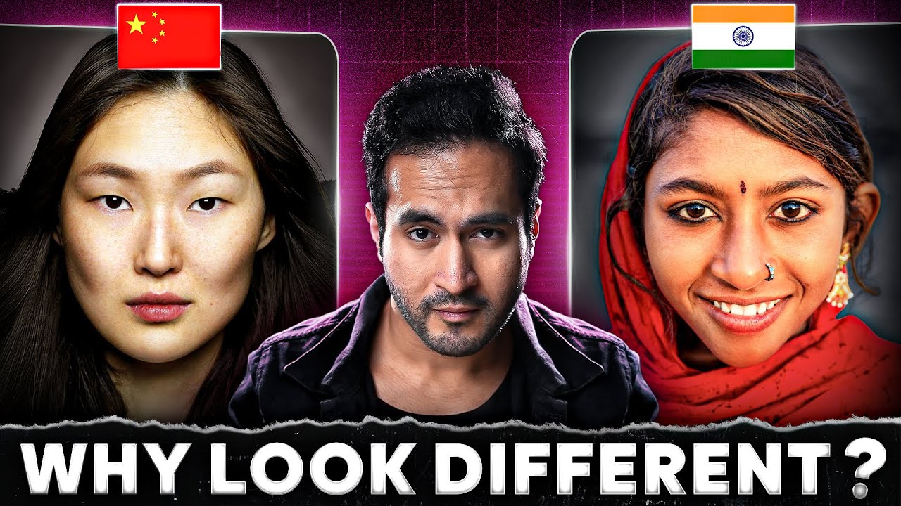 Why Do Chinese Look Different From Indians?