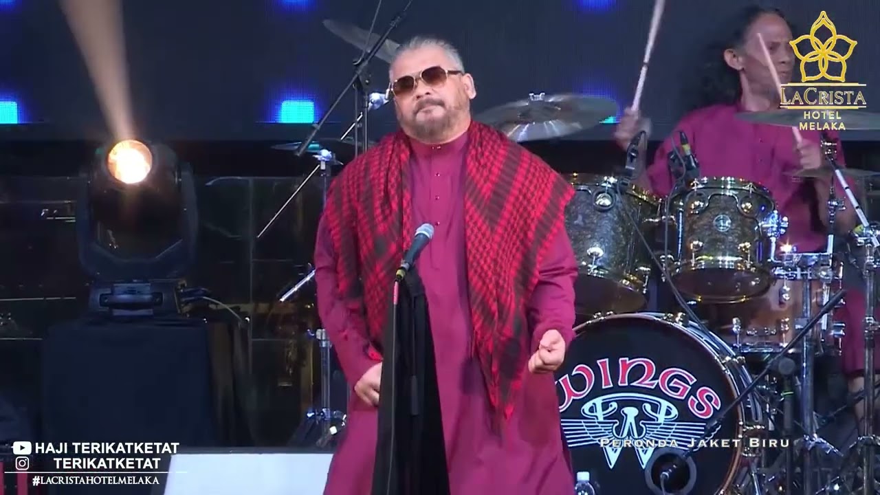 Wings - Peronda Jaket Biru - Live @lacristahotel   Melaka - 2022