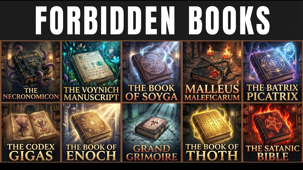 10 Forbidden Books You Were Never Supposed to See