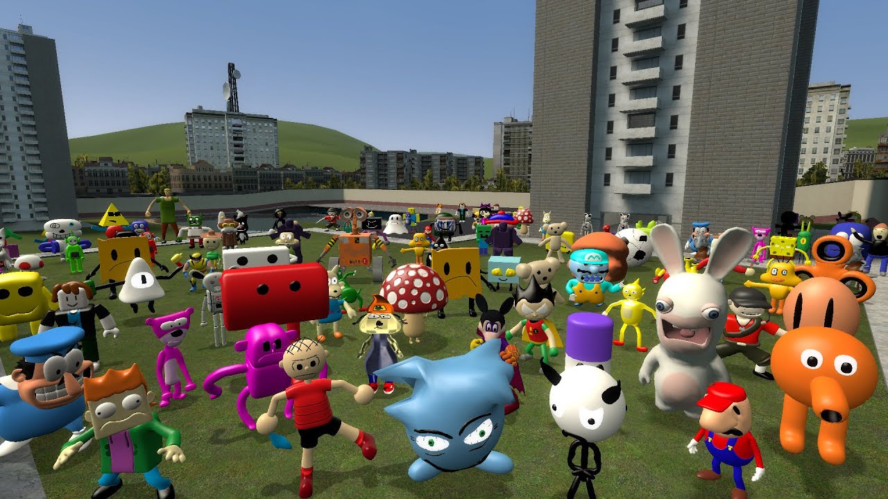 ALL 3D MEMES NEXTBOTS, 3D MEMES, MEMES IN 3D, 3D NEXTBOTS NEW UPDATE In Garry's Mod #71