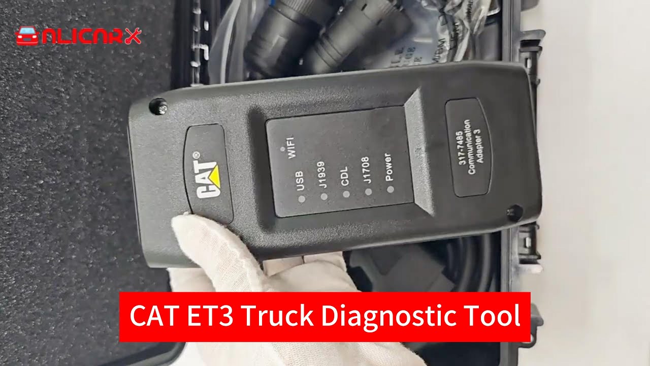 Original CAT ET 3 Heavy Duty Truck Diagnositc Tool Communication Adapter III Excavator Repair tools