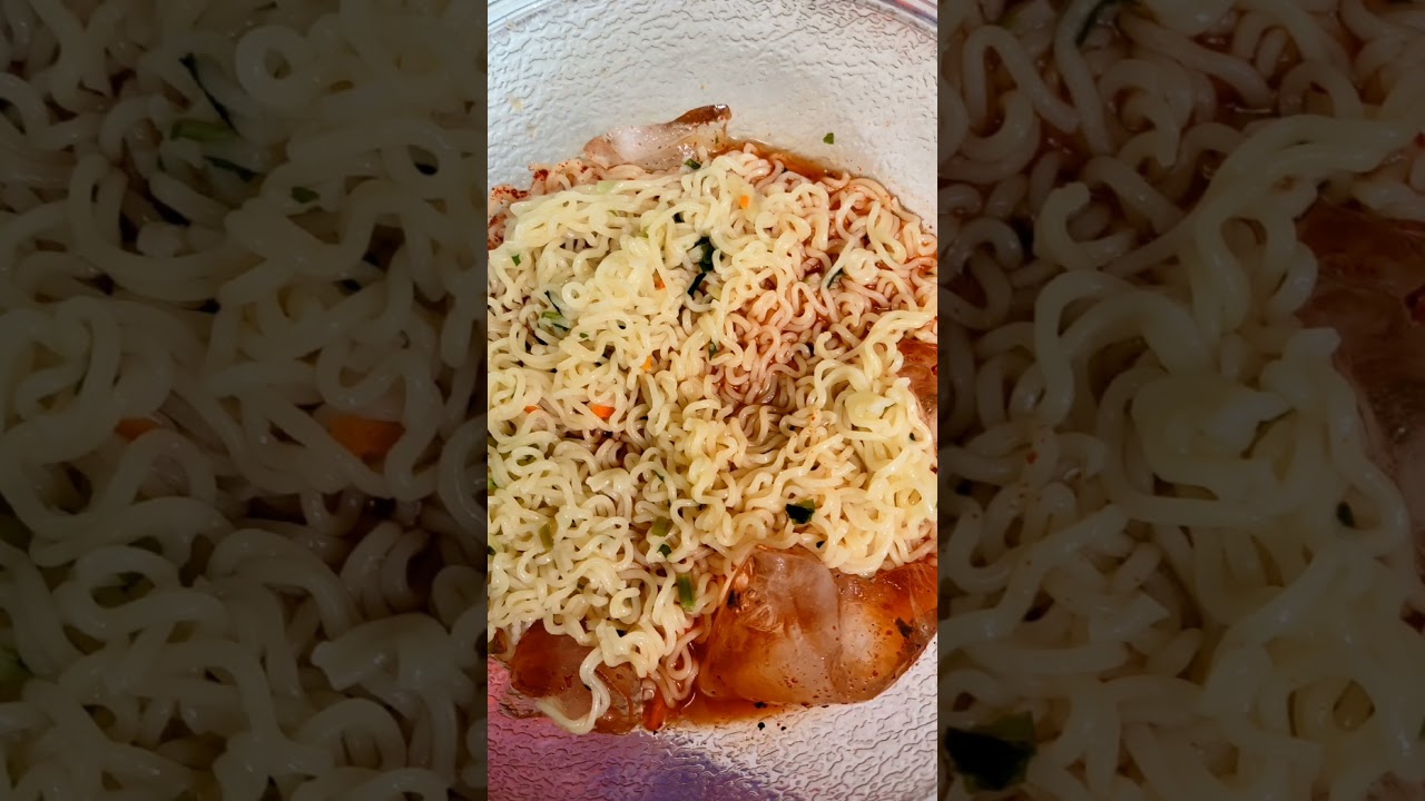 Vanlifer's easy cook!! Korean cold Ramyeon 냉라면 