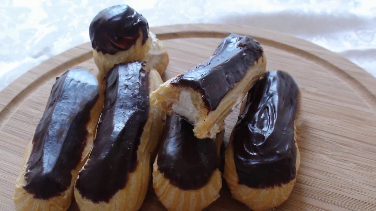 אקלר צרפתי | French Eclair - Bake With Me