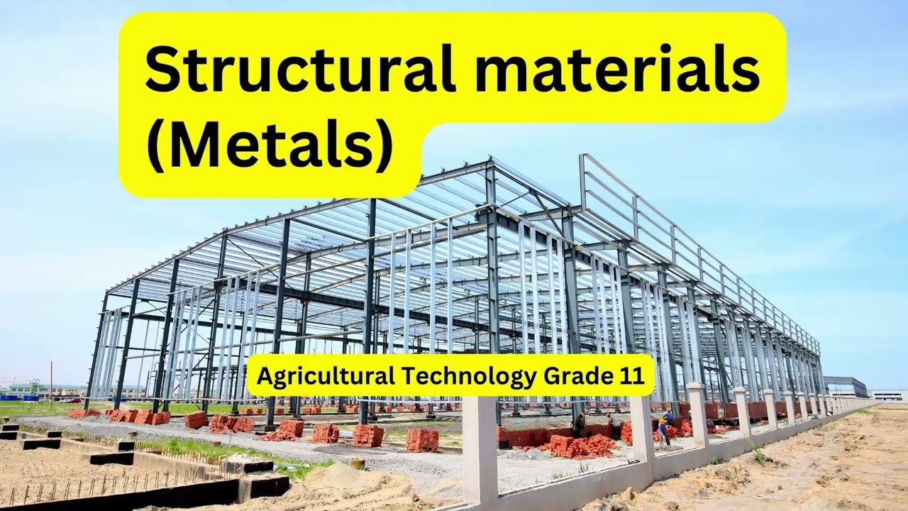 Agricultural Technology grade 11: Structural materials Metals - Nonferrous metal