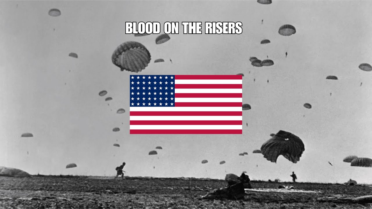 Blood on the risers (WW2 Paratroopers Footage)