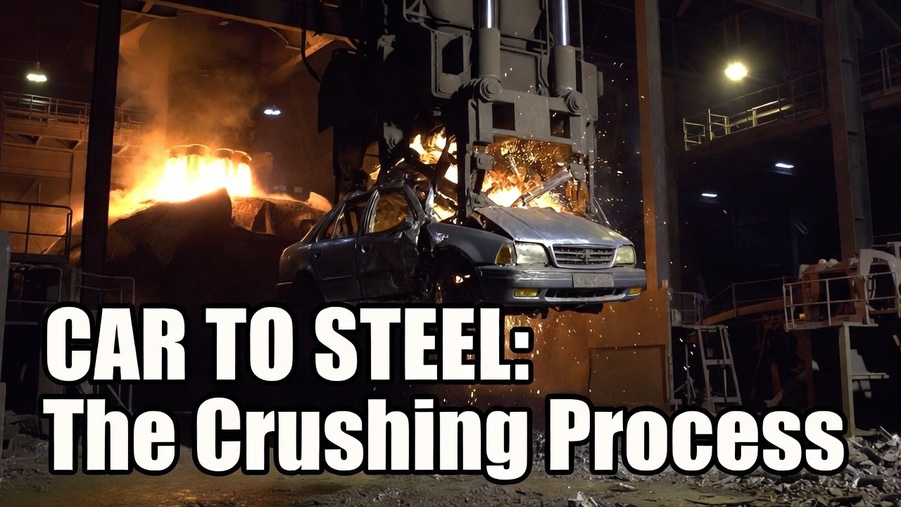 12 Million Cars Recycled Every Year - The Complete Process