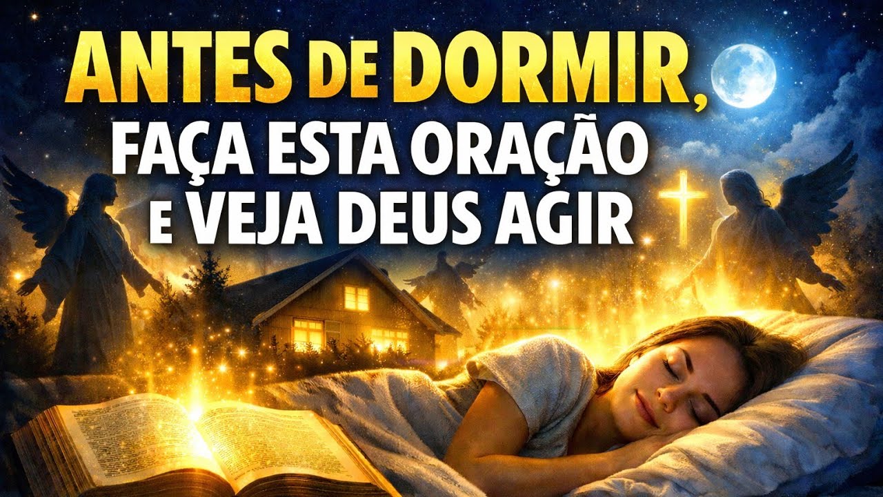 FAÇA ESTA ORAÇÃO ANTES DE DORMIR — DEUS VAI TRABALHAR ENQUANTO VOCÊ DORME