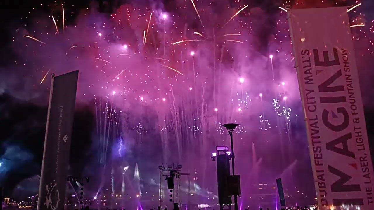 New Year 2023 Fireworks Festival City Dubai