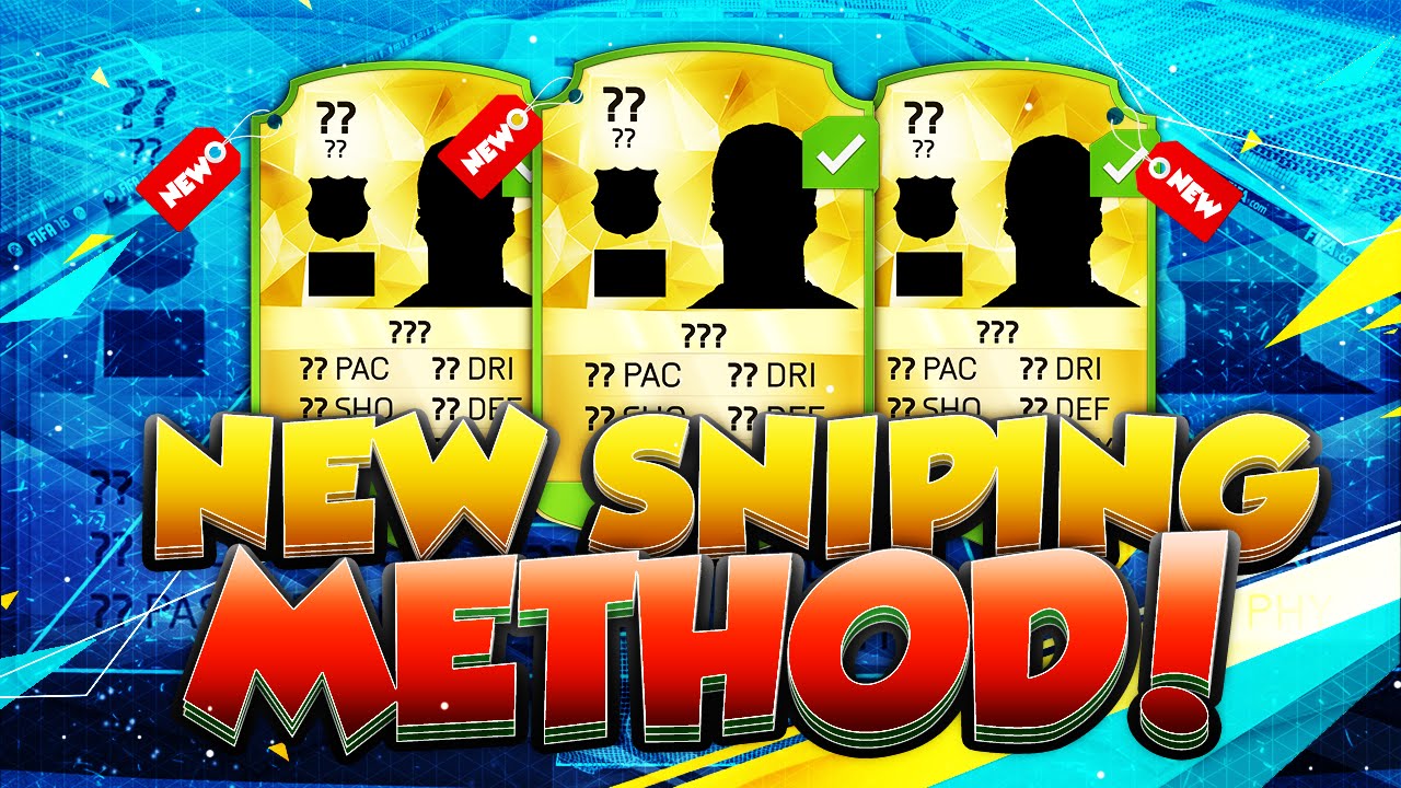 FIFA 16: INSANE NEW SNIPING/TRADING METHOD!!