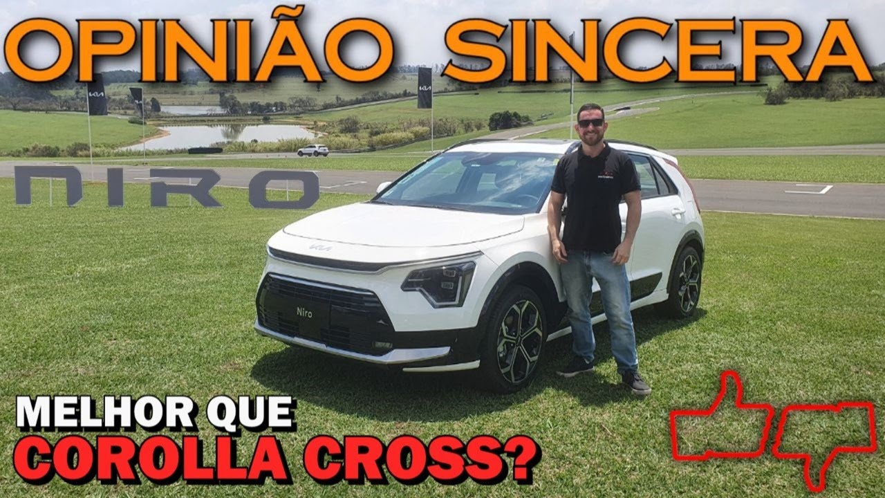 Novo Kia Niro - SUV Híbrido que é melhor que Toyota Corolla Cross! Preço, consumo, vale a pena?