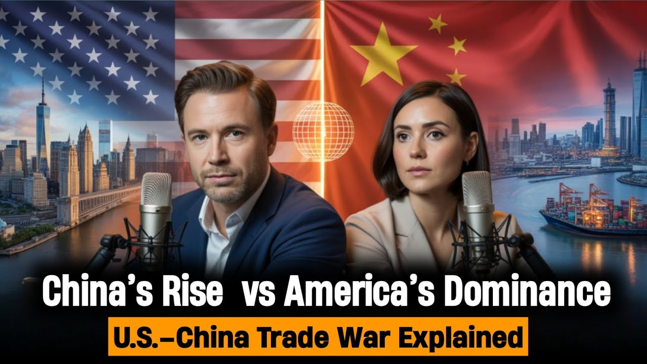 China&rsquo;s Economic Rise vs America&rsquo;s Dominance | U.S.&ndash;China Trade War Explained | The English Globe