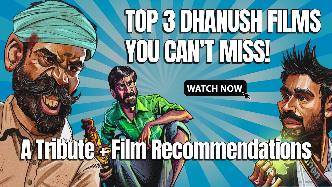 Dhanush Tribute 🎭 | His 3 Best Films That Made Him a Legend | Mayakkam Enna • Aadukalam • Asuran