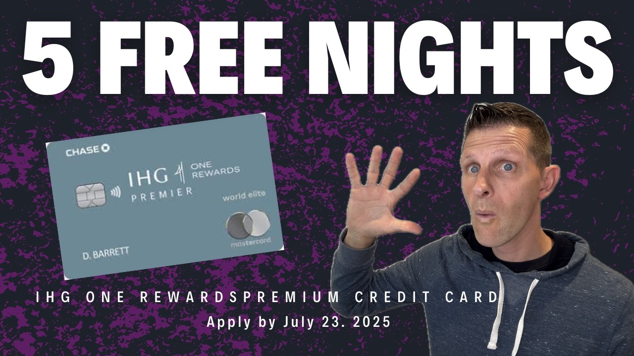 IHG ONE REWARDS CREDIT CARD 5 FREE NIGHTS