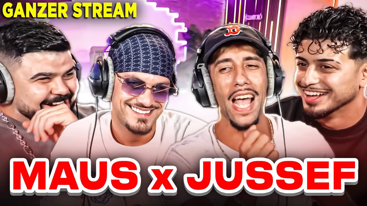 AUSNAHMEZUSTAND MIT JUSSEF & MAUS 😂🔥 Stream mit MAUS & JUSSEF grün hallo youtube