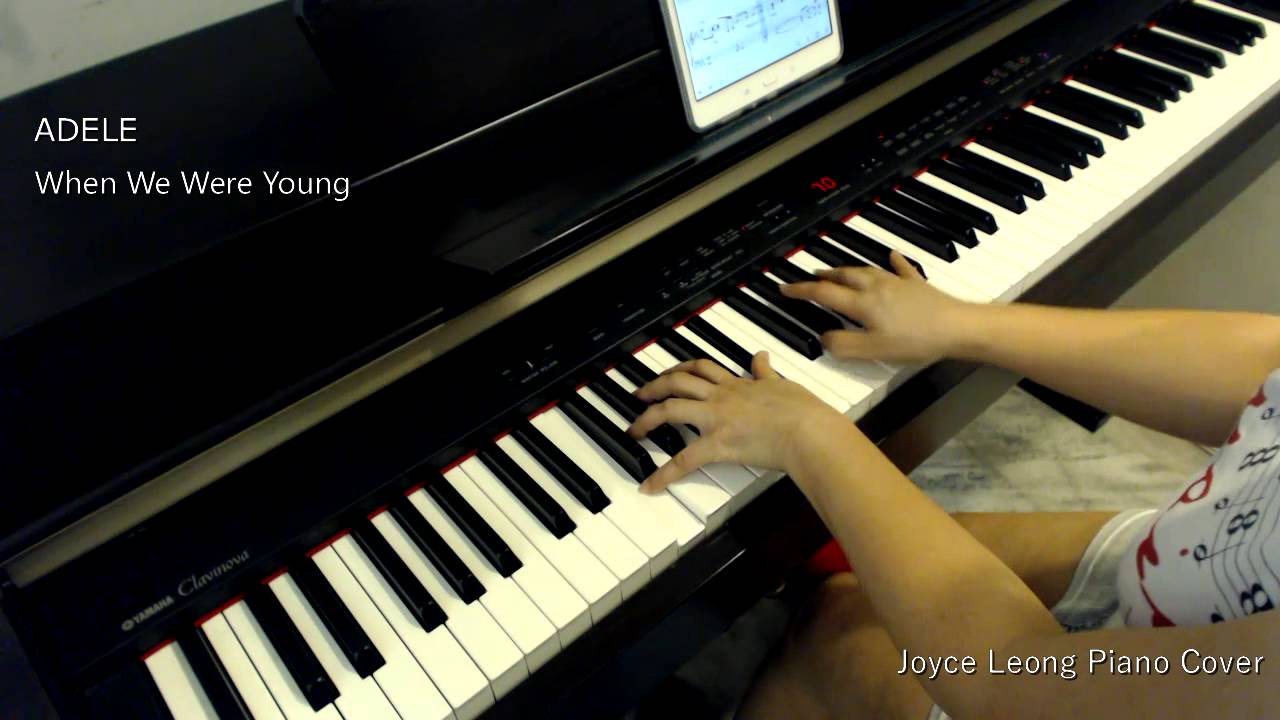 Adele - When We Were Young - Piano Cover & Sheets