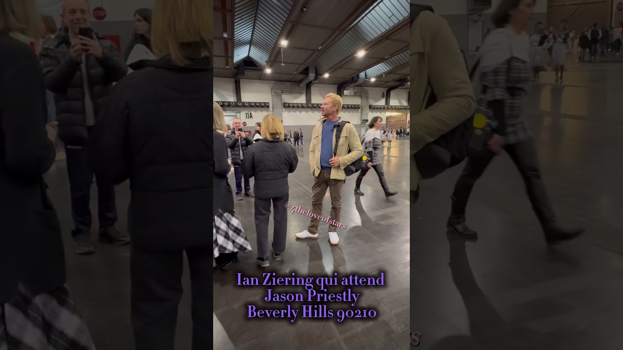 📺9️⃣0️⃣&rsquo;s Ian Ziering &agrave; la Heroes Comic con de Bruxelles🩵 #ianziering#beverlyhills90210 #nostalgie