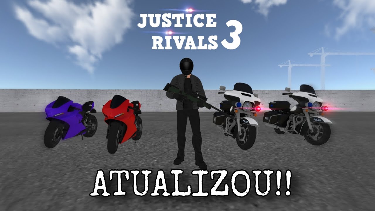 SAIU NOVA ATUALIZAÇÃO DO JUSTICE RIVALS 3!! (CONFERINDO)