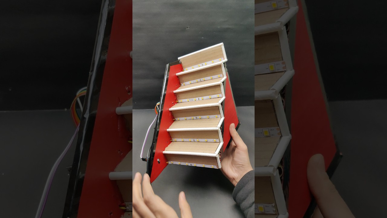Automatic Staircase Light Project #arduino #arduinoprojects #diy #easytronic #eazytronic