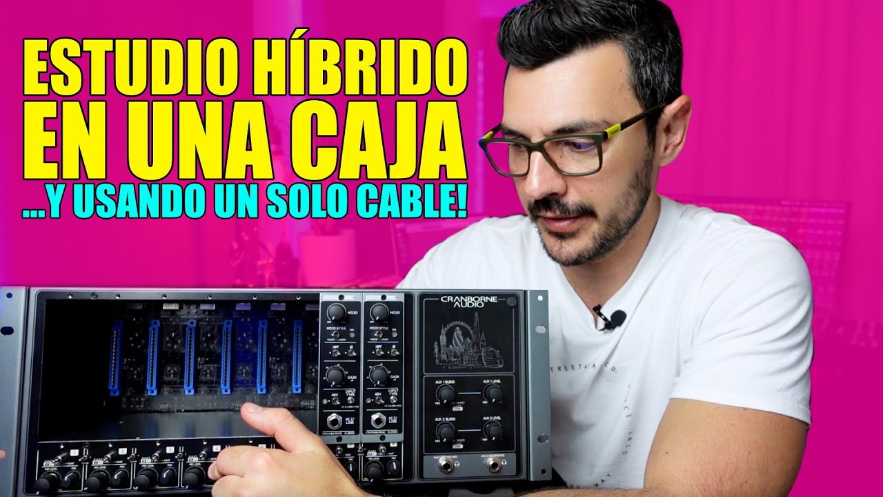 Expande tu Interfaz de audio, mas entradas y salidas con solo un cable ADAT | Cranborne 500ADAT