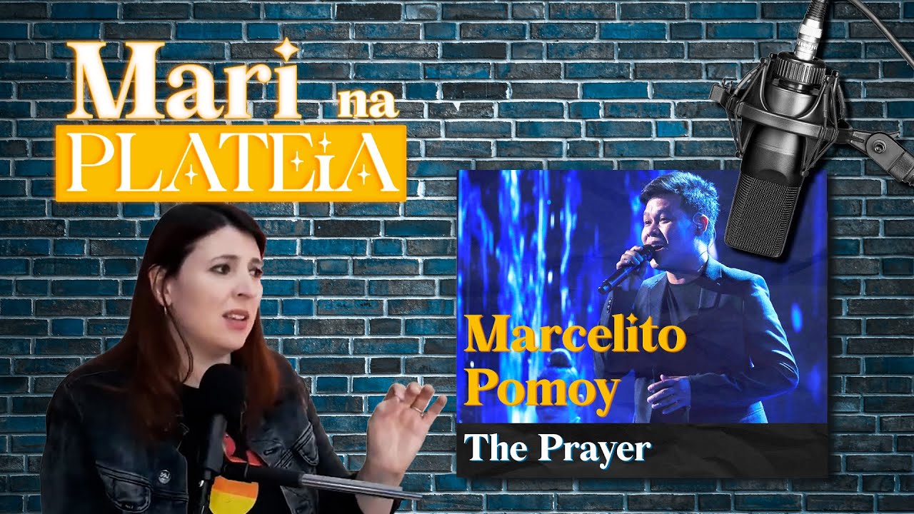 REAGINDO A MARCELITO POMOY   THE PRAYER   Mari na Plateia S01#34
