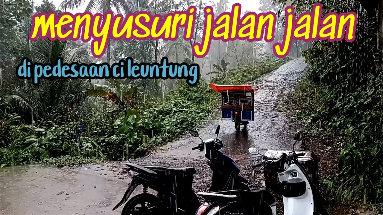 MELIHAT KE INDAHAN ALAM PEDESAAN//di kaki gunung pulosari