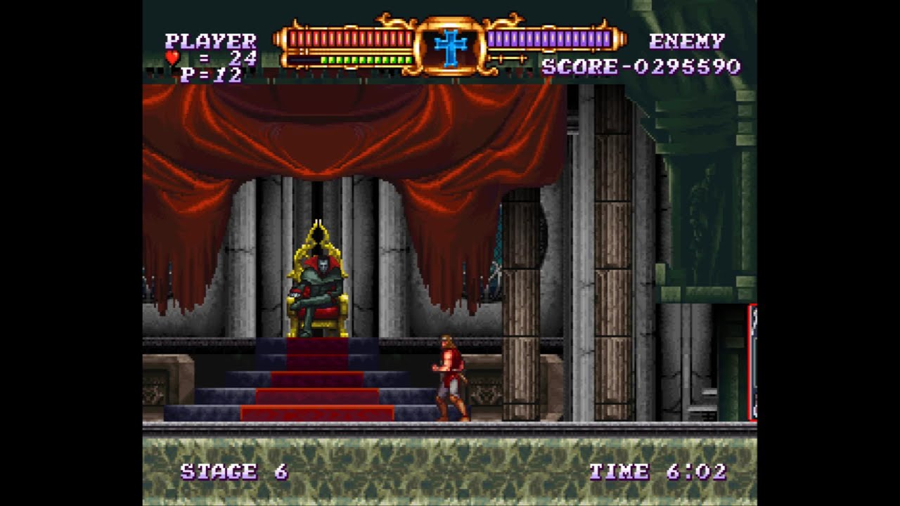 Castlevania: The Adventure ReBirth: Stage 6 (Final Boss & Ending)
