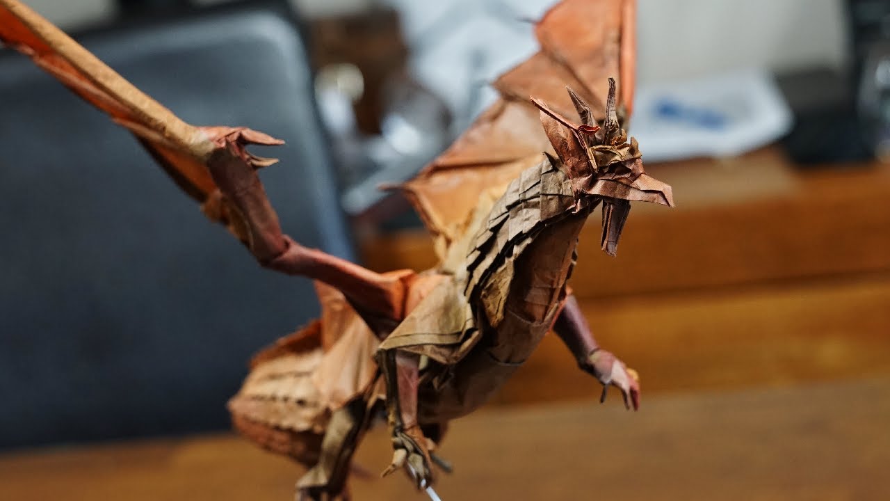 Origami Dragon ドラゴン [Arisawa Yuga] Official Fold