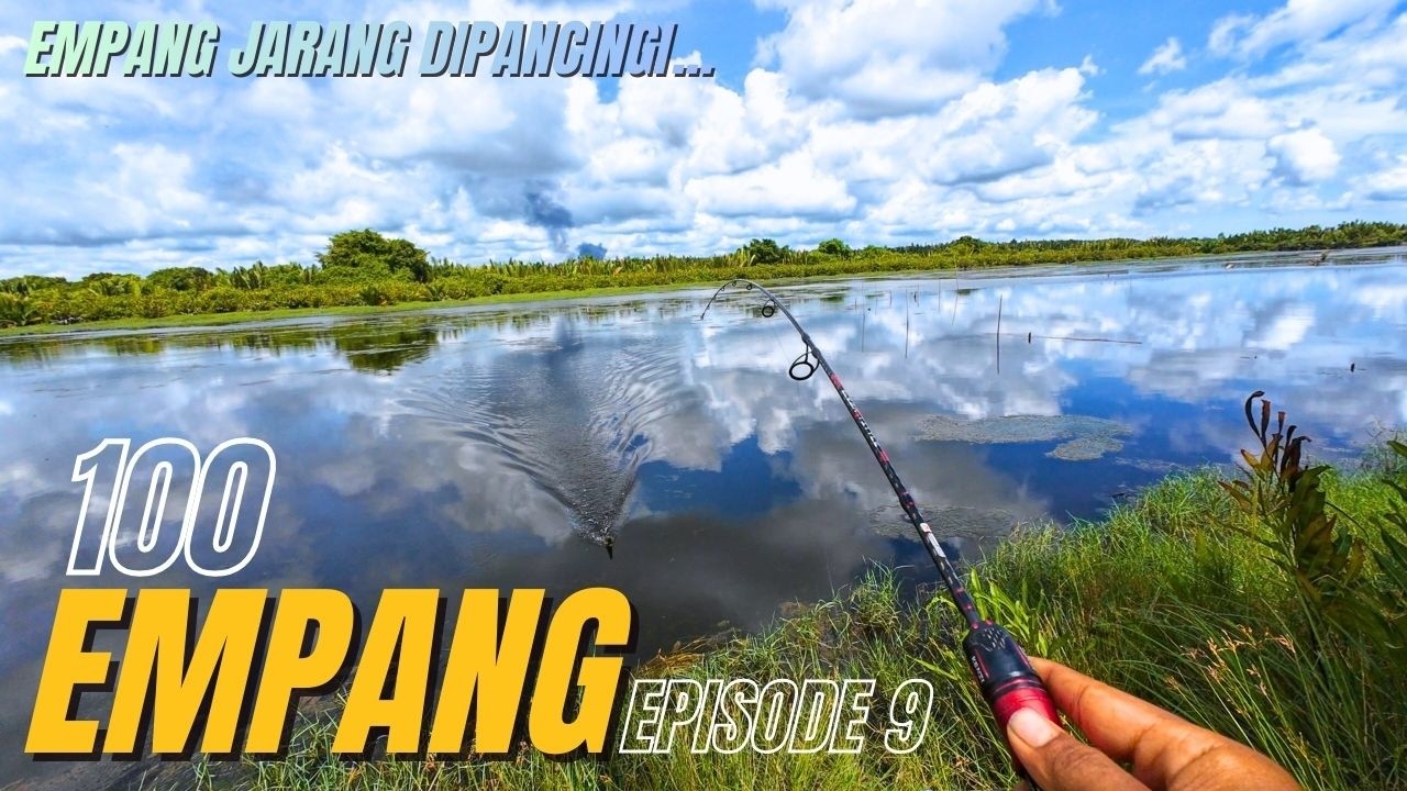 JORAN MELENGKUNG DISAMBAR HARUAN‼️Empang Jarang Dipancingi (Series 