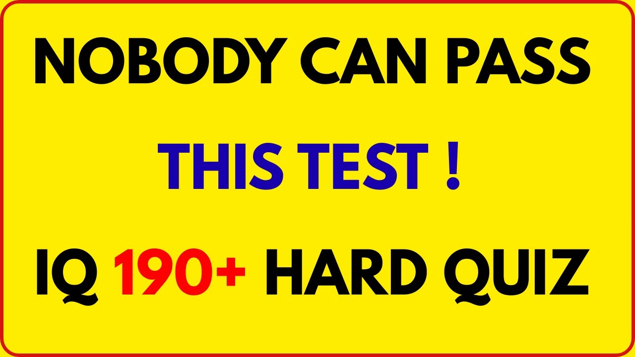 IF YOU CAN GET 2 OUT OF 15! YOUR BRAIN IS A MACHINE! General Knowledge Quiz