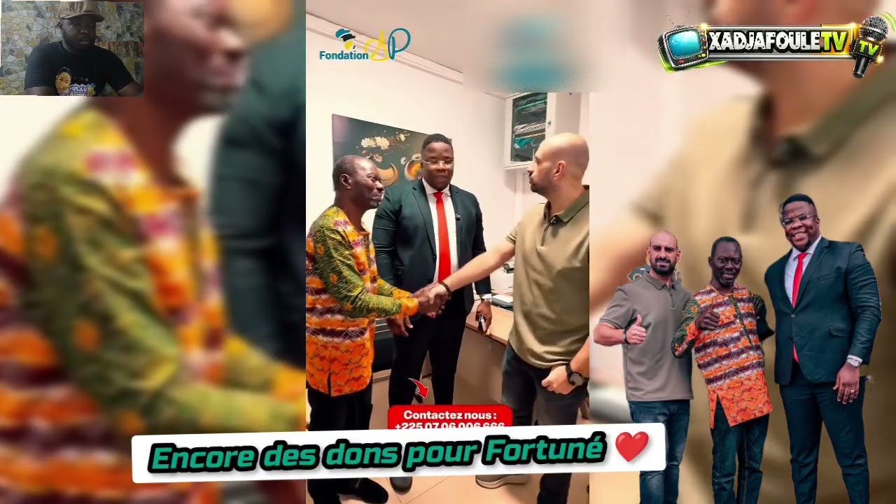 Fortuné reçoit encore de nombreux cadeaux !
