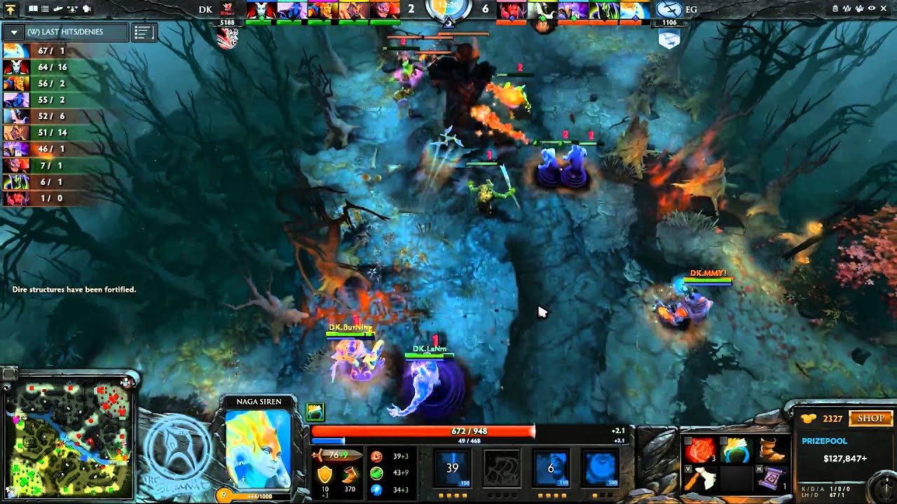 DK vs EG (Summit LAN - Groups) [Troll Cast]