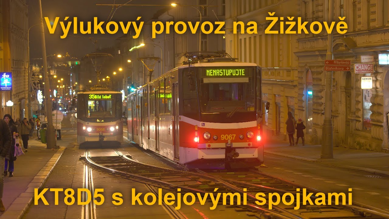 První den provozu na Žižkově během havarijní opravy vodovodu, 28.11.2022 | 8K HDR
