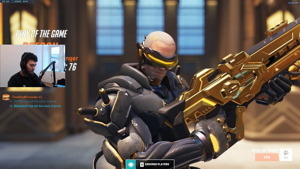 POTG! DAFRAN SOLDIER 76 + ASHE OVERWATCH 2 SEASON 2 GAMEPLAY