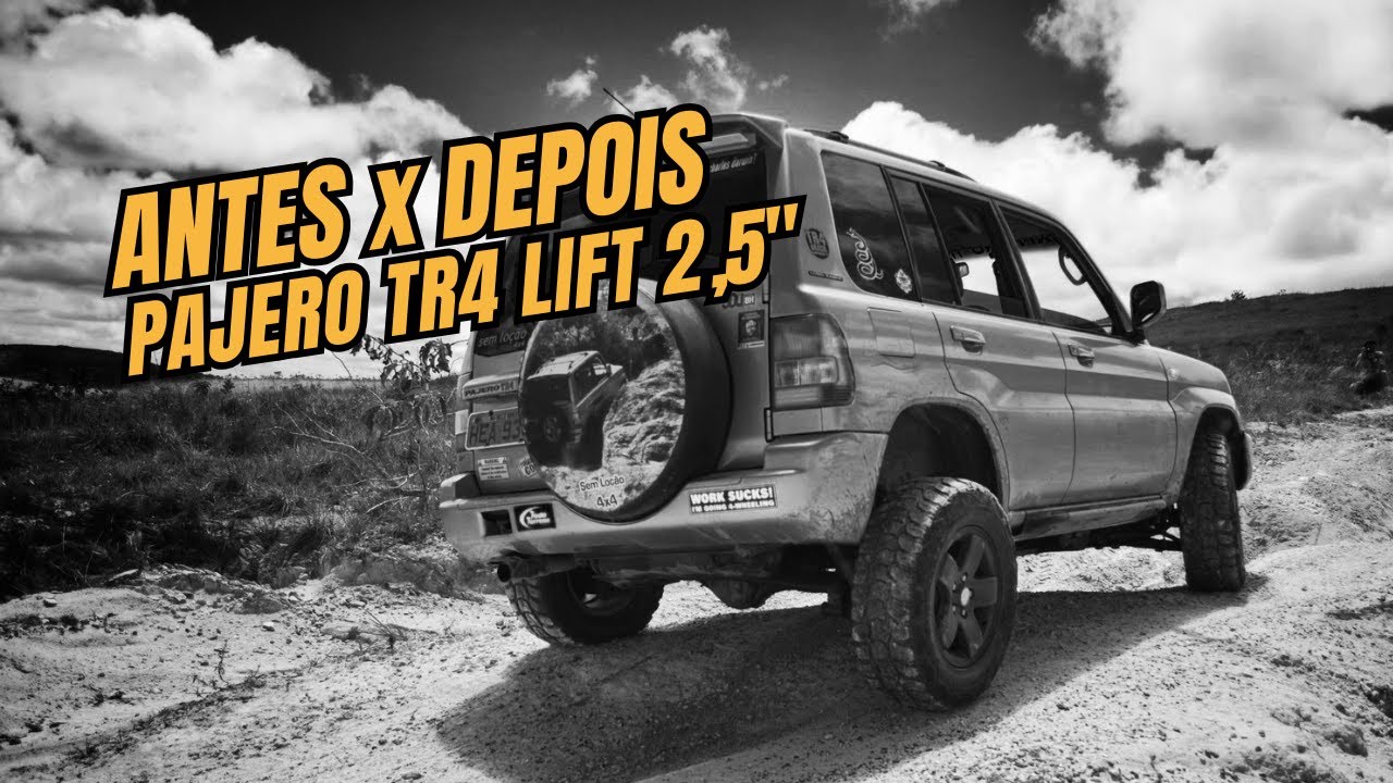 O que mudou na TR4 ap&oacute;s lift e Pneus MUD?