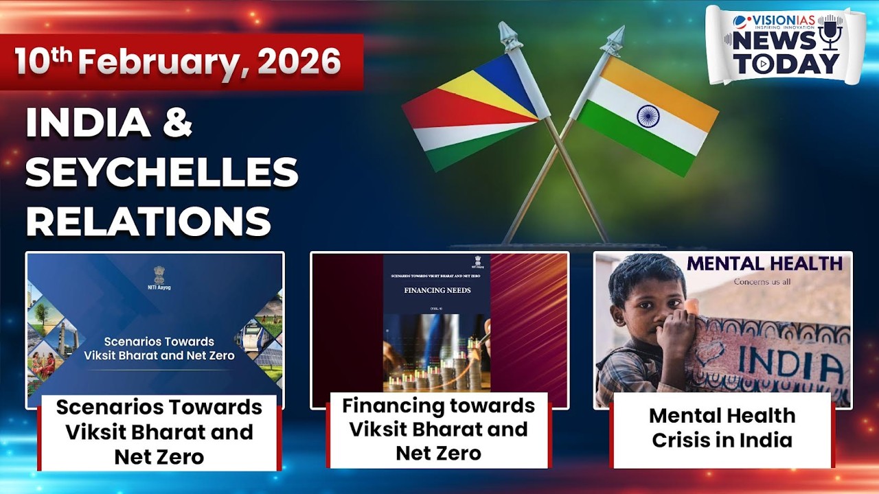 News Today | Daily Current Affairs | 10th February, 2026